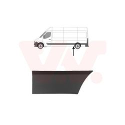 Apdailos/apsauginės juostelė, šoninė sienelė VAN WEZEL 3799425