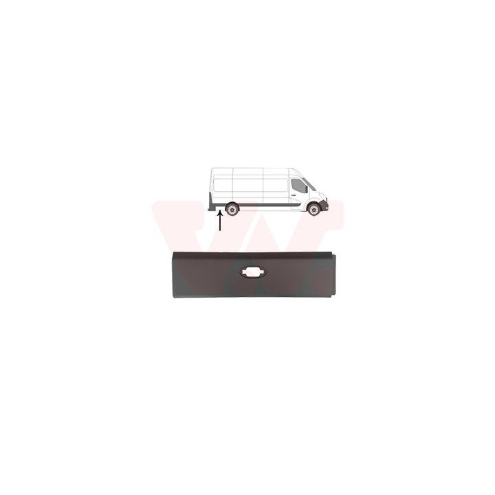 Apdailos/apsauginės juostelė, šoninė sienelė VAN WEZEL 3799428