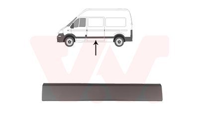 Apdailos/apsauginės juostelė, šoninė sienelė VAN WEZEL 4388423