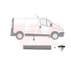 Apdailos/apsauginės juostelė, šoninė sienelė VAN WEZEL 4396406