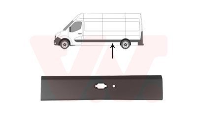 Apdailos/apsauginės juostelė, šoninė sienelė VAN WEZEL 4399403