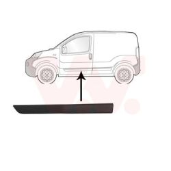 Apdailos/apsauginės juostelė, durelės VAN WEZEL 0976427