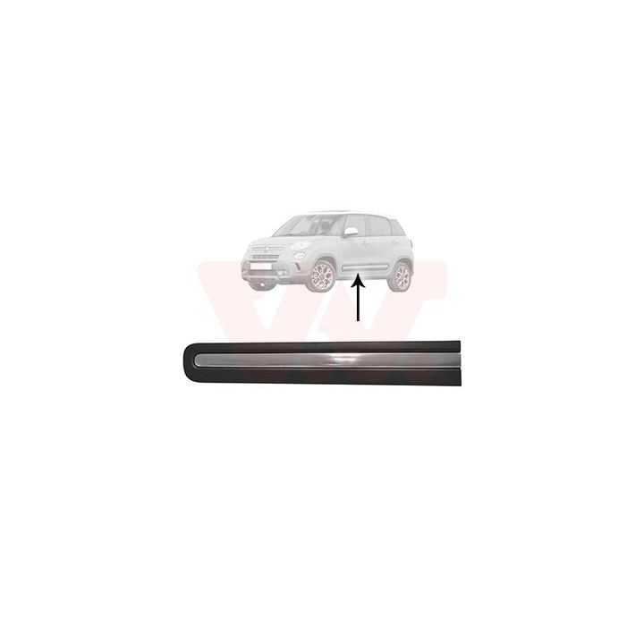 Apdailos/apsauginės juostelė, durelės VAN WEZEL 1609403