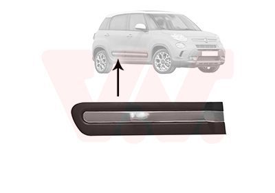 Apdailos/apsauginės juostelė, durelės VAN WEZEL 1609406