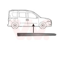 Apdailos/apsauginės juostelė, durelės VAN WEZEL 1638424