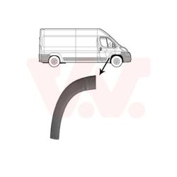 Apdailos/apsauginės juostelė, durelės VAN WEZEL 1651404