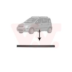 Apdailos/apsauginės juostelė, durelės VAN WEZEL 1709423