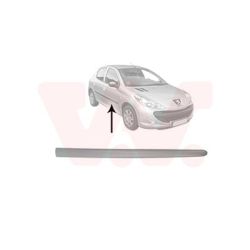 Apdailos/apsauginės juostelė, durelės VAN WEZEL 4028404