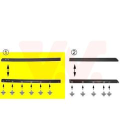 Apdailos/apsauginės juostelė, durelės VAN WEZEL 4338424