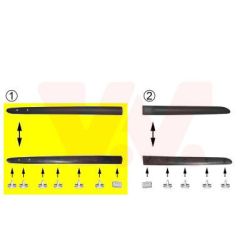 Apdailos/apsauginės juostelė, durelės VAN WEZEL 4339423