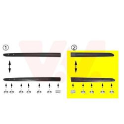 Apdailos/apsauginės juostelė, durelės VAN WEZEL 4339426