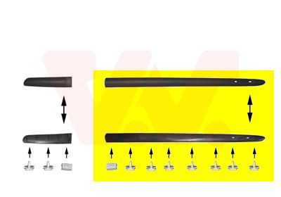 Apdailos/apsauginės juostelė, durelės VAN WEZEL 4339428