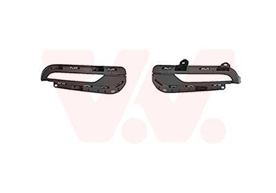 Apdailos/apsauginių juostelių komplektas, buferis VAN WEZEL 1728585