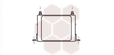 Alyvos aušintuvas, variklio alyva VAN WEZEL 17003117