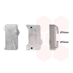 Alyvos aušintuvas, automatinė transmisija VAN WEZEL 58013715