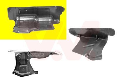 Garso izoliacijos medžiaga, variklio niša VAN WEZEL 1625704