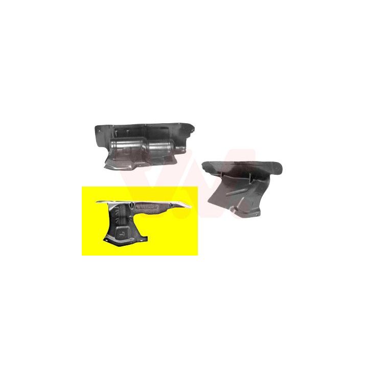 Garso izoliacijos medžiaga, variklio niša VAN WEZEL 1625705