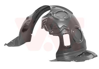 Plokščių apkalas, purvasargis VAN WEZEL 0524433