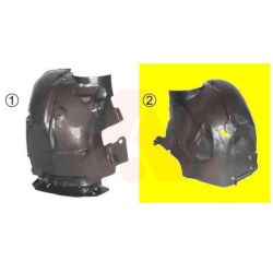 Plokščių apkalas, purvasargis VAN WEZEL 4323436