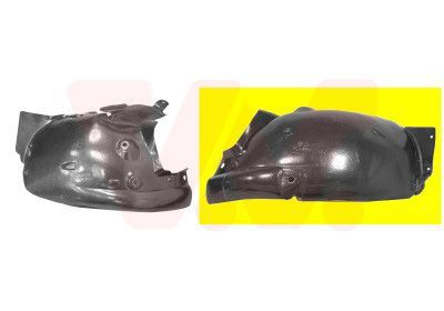 Plokščių apkalas, purvasargis VAN WEZEL 4331434