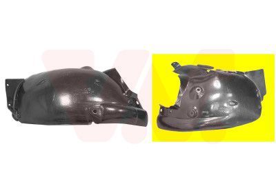 Plokščių apkalas, purvasargis VAN WEZEL 4331437