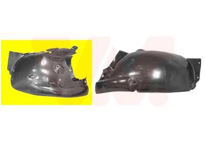 Plokščių apkalas, purvasargis VAN WEZEL 4331438