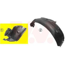 Plokščių apkalas, purvasargis VAN WEZEL 4339433