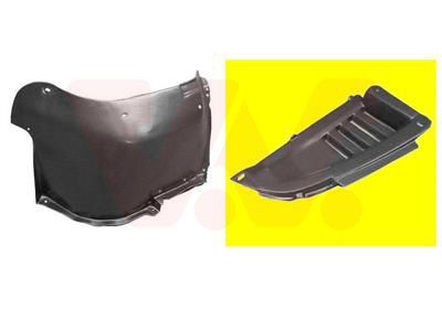 Plokščių apkalas, purvasargis VAN WEZEL 4345438