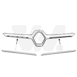 Apdailos/apsauginės juostelė, radiatoriaus grotelės VAN WEZEL 4382519