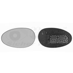 Veidrodėlio stiklas, išorinis veidrodėlis VAN WEZEL 0211837