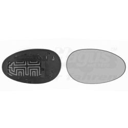 Veidrodėlio stiklas, išorinis veidrodėlis VAN WEZEL 0211838