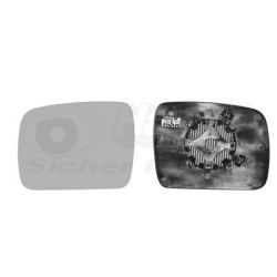 Veidrodėlio stiklas, išorinis veidrodėlis VAN WEZEL 0250837