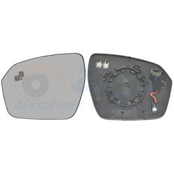 Veidrodėlio stiklas, išorinis veidrodėlis VAN WEZEL 0251835