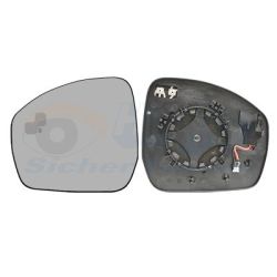 Veidrodėlio stiklas, išorinis veidrodėlis VAN WEZEL 0258835