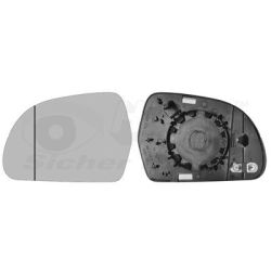 Veidrodėlio stiklas, išorinis veidrodėlis VAN WEZEL 0327837