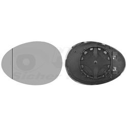 Veidrodėlio stiklas, išorinis veidrodėlis VAN WEZEL 0515837