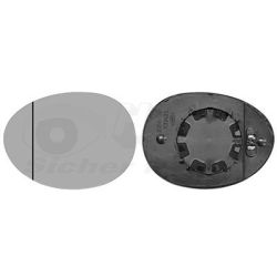 Veidrodėlio stiklas, išorinis veidrodėlis VAN WEZEL 0518837