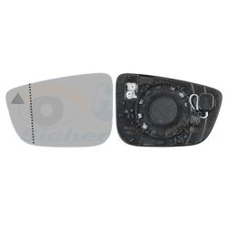 Veidrodėlio stiklas, išorinis veidrodėlis VAN WEZEL 0593835
