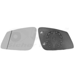 Veidrodėlio stiklas, išorinis veidrodėlis VAN WEZEL 0633837