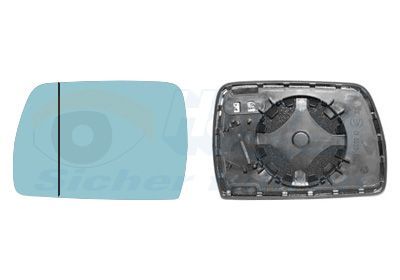 Veidrodėlio stiklas, išorinis veidrodėlis VAN WEZEL 0680837