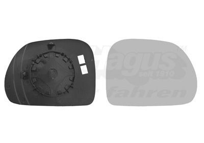 Veidrodėlio stiklas, išorinis veidrodėlis VAN WEZEL 1609832