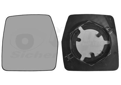 Veidrodėlio stiklas, išorinis veidrodėlis VAN WEZEL 1610831