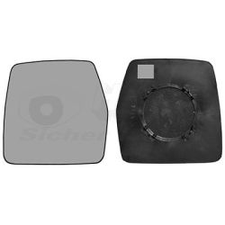 Veidrodėlio stiklas, išorinis veidrodėlis VAN WEZEL 1610833