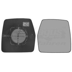 Veidrodėlio stiklas, išorinis veidrodėlis VAN WEZEL 1610838