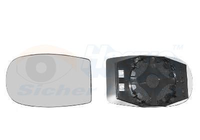 Veidrodėlio stiklas, išorinis veidrodėlis VAN WEZEL 1620838