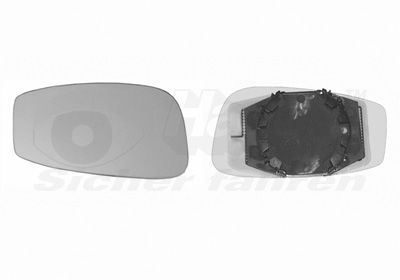 Veidrodėlio stiklas, išorinis veidrodėlis VAN WEZEL 1625831