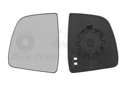 Veidrodėlio stiklas, išorinis veidrodėlis VAN WEZEL 1638831
