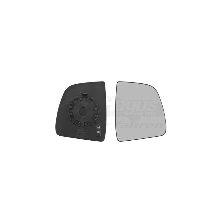 Veidrodėlio stiklas, išorinis veidrodėlis VAN WEZEL 1638838