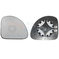 Veidrodėlio stiklas, išorinis veidrodėlis VAN WEZEL 1640838