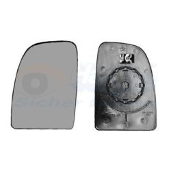 Veidrodėlio stiklas, išorinis veidrodėlis VAN WEZEL 1651861